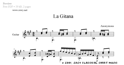 Thumb image for La Gitana