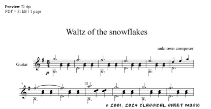 Thumb image for Waltz of the snowflakes