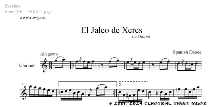 Thumb image for El Jaleo de Xeres (La Gitana)