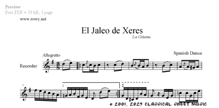 Thumb image for El Jaleo de Xeres (La Gitana)