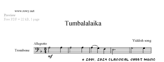 Thumb image for Tumbalalaika
