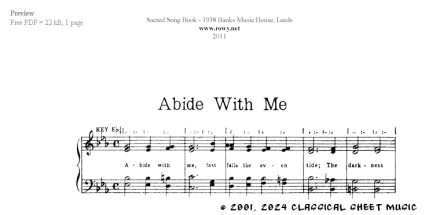 Thumb image for Abide with me