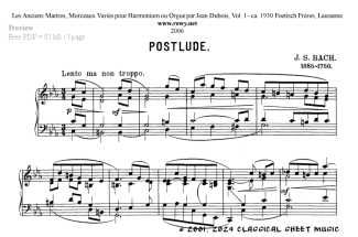 Thumb image for Postlude in C Minor