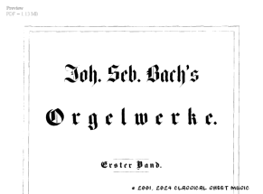 Thumb image for BG Orgelmusik I Vorwort und Inhalt