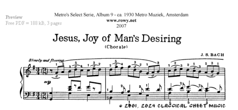 Thumb image for Jesus Joy of Man s Desiring
