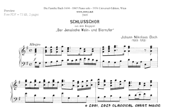 Thumb image for Schlusschor Der Jenaische Wein und Bierrufer