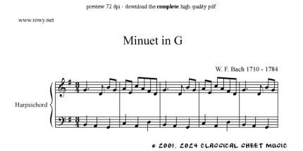 Thumb image for Minuet in G