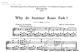 Thumb image for Why do summer roses fade