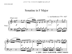Thumb image for Sonatine in F Major