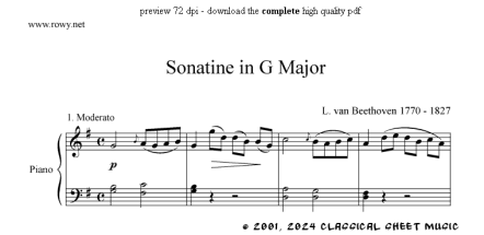 Thumb image for Sonatine in G Major
