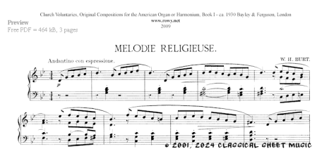 Thumb image for Melodie Religieuse