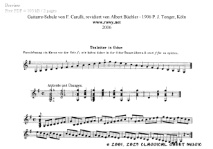 Thumb image for Buechler Guitar School G Major