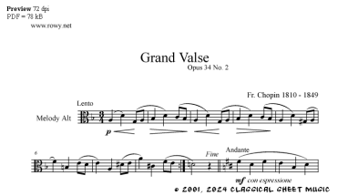 Thumb image for Grand Valse A
