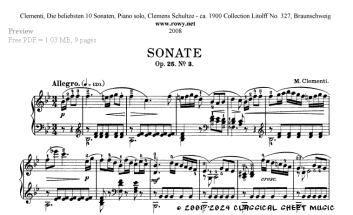 Thumb image for Sonata Opus 25 No 3