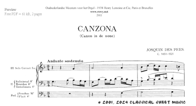 Thumb image for Canzona