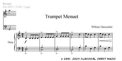 Thumb image for Trumpet Menuet
