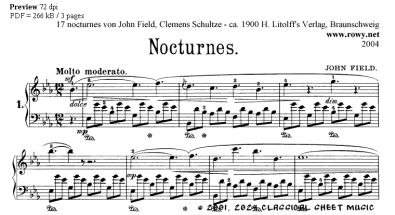 Thumb image for 17 Nocturnes No 1