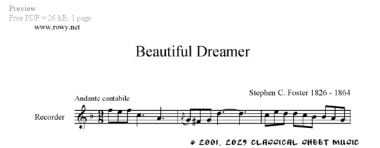 Thumb image for Beautiful Dreamer