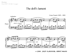 Thumb image for A dolls lament