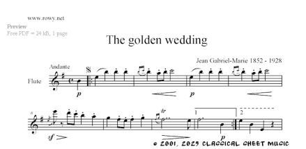 Thumb image for The golden wedding