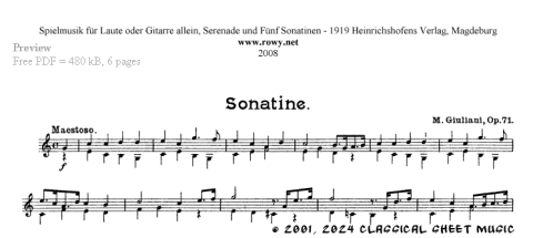 Thumb image for Sonatina Opus 71