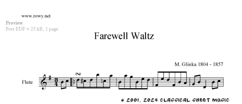 Thumb image for Farewell Waltz