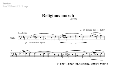 Thumb image for Alceste Religious march