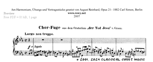 Thumb image for Chor Fuge Der Tod Jesu