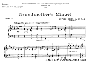 Thumb image for Grandmothers Minuet