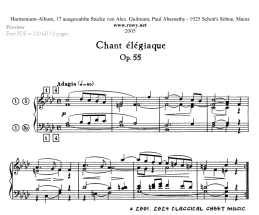 Thumb image for Chant elegiaque