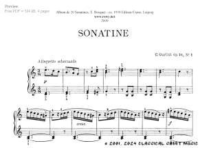 Thumb image for Sonatine Opus 76 No 1