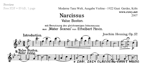 Thumb image for Boston Waltz_Nevin_Narcissus