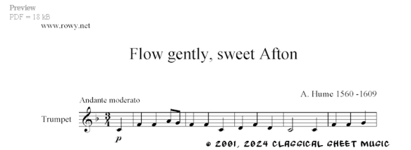 Thumb image for Flow gently sweet Afton