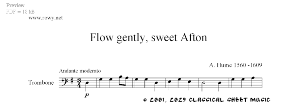 Thumb image for Flow gently sweet Afton