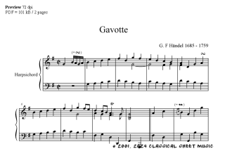 Thumb image for Gavotte in G Major