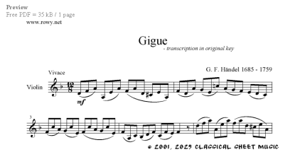 Thumb image for Gigue in D Minor