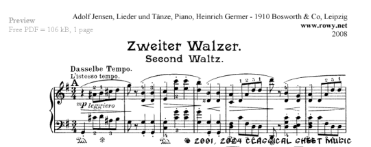 Thumb image for Second Waltz