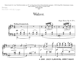 Thumb image for Waltz in B Minor Op 93 No 2