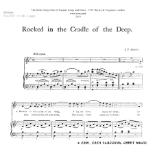 Thumb image for Rocked in the cradle of the deep