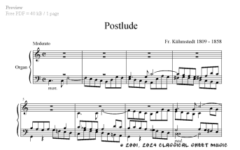 Thumb image for Postlude in C Major