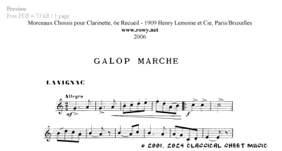 Thumb image for Galop Marche