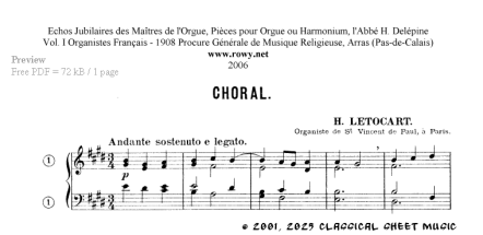 Thumb image for Choral