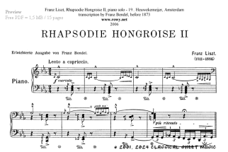 Thumb image for Hungarian Rhapsody II