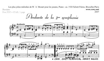 Thumb image for Symphony No 3 Andante