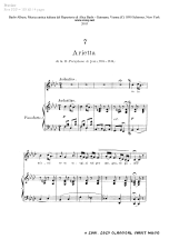 Thumb image for Arietta (Barbi-Album No 7)