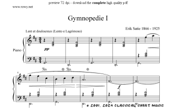 Thumb image for Gymnopedie I