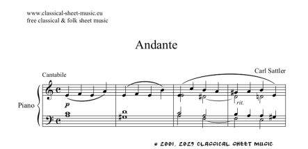 Thumb image for Andante in A Minor