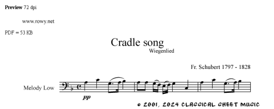 Thumb image for Cradle song L