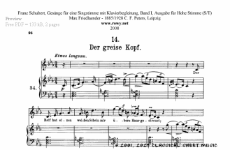 Thumb image for Winterreise 14_Der greise Kopf