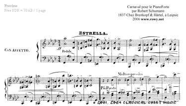 Thumb image for Carnaval Opus 9 No 14 Estrella